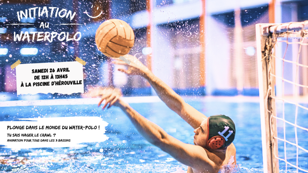 26 Avril - Initiation Waterpolo - Gratuite à Hérouville saint claire en Normandie