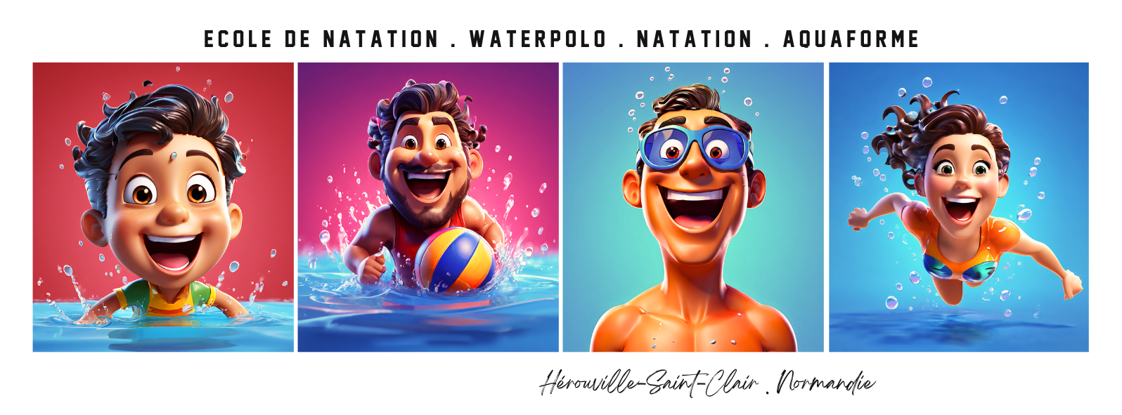 Le CMH propose Natation et water polo à Hérouville Saint Clair en Normandie.
