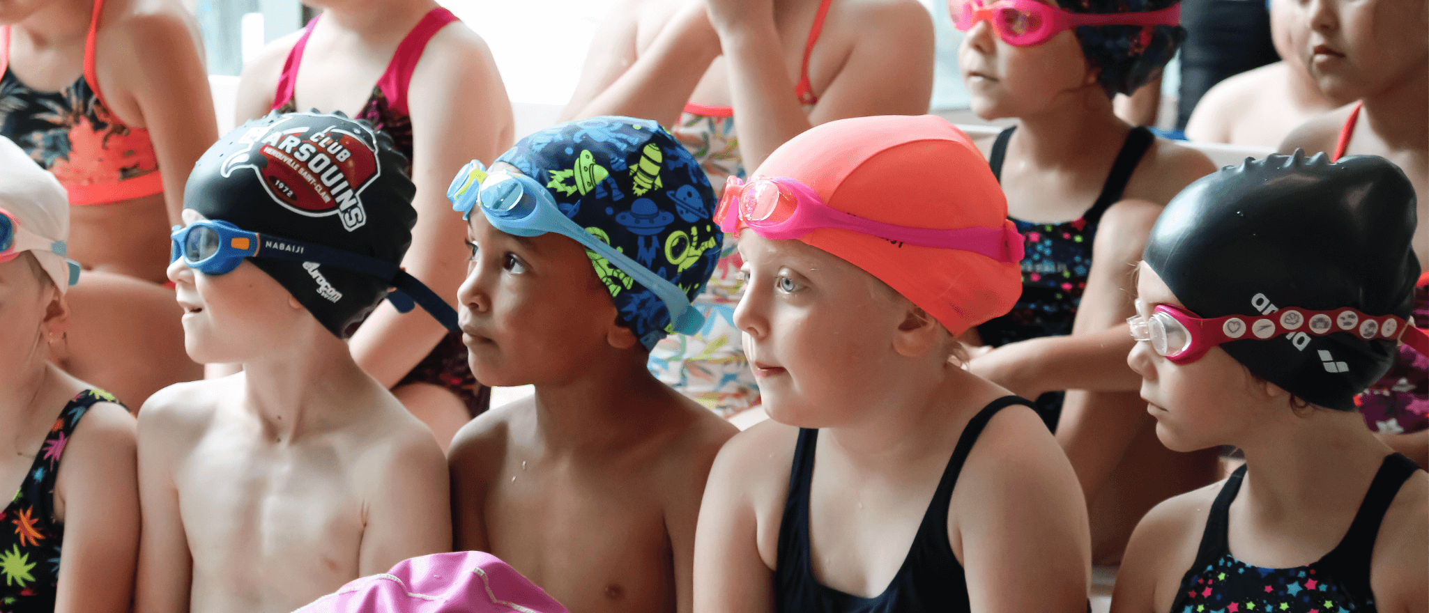 Bonnet Blanc, Aisance aquatique dès 4 ans